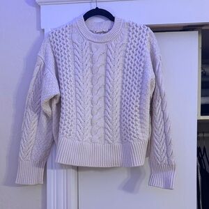 The Cable Sweater in Everyday Cotton